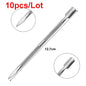 Double-ended Stainless Steel Cuticle Pusher Dead Skin Push Remover For