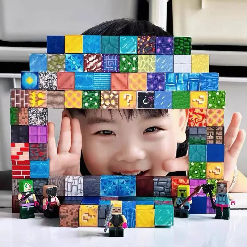 500PCS Magnetic Building Blocks Montessori STEM Educational Sensory