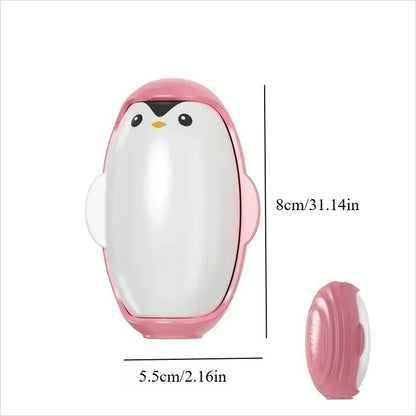 Penguin Lint Remover Reusable Portable Roller for Clothes Pet Hair