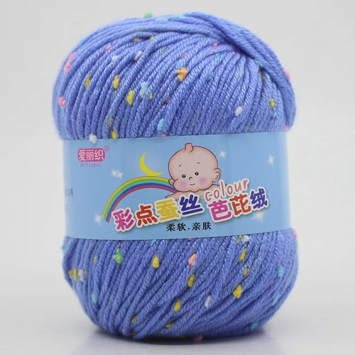 High Quality Worsted Wool Thread Colorful Eco-dyed Needlework Baby