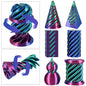 3D Printed Spiral Cone Fidget Toy Impossible Passthrough Pyramid
