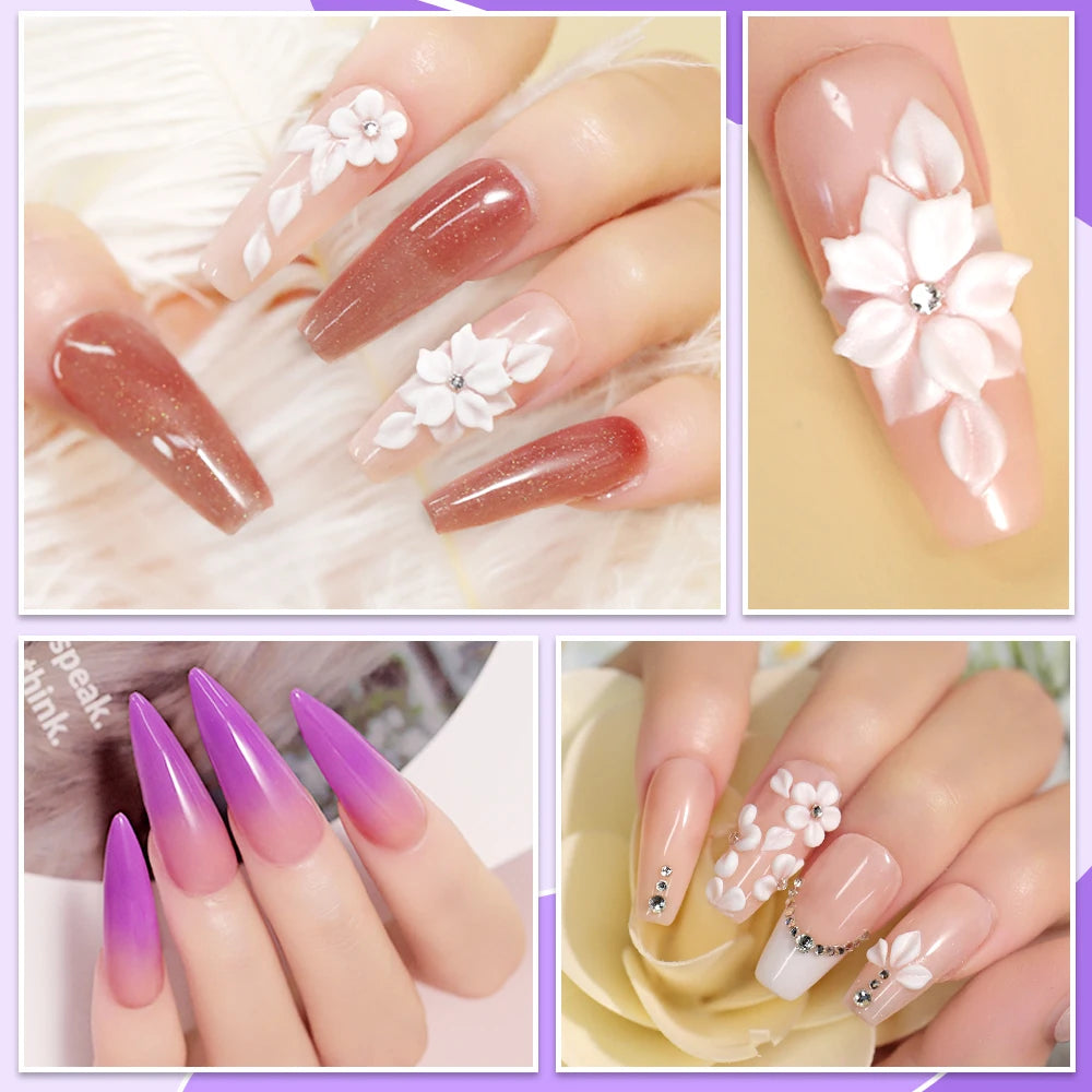 LIMEGIRL Nail Acrylic Liquid Monomer Crystal 40ml/75ml/120ml/240ml for