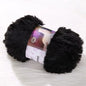 Skeins Faux Fur Yarn Soft Fluffy for Crocheting Fur Mink Hat Hand