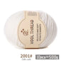 500g 290 Medium Coarse Combed Alpaca Wool Yarn, Autumn and Winter Warm