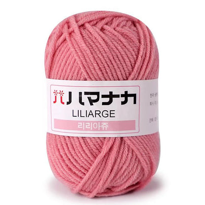25g Soft Milk Cotton Knitting Yarn Anti-Pilling High Quality Knitting