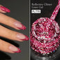 FOUR LILY 5ml Reflective Glitter Liner Nail Gel Polish Gold Silver Red