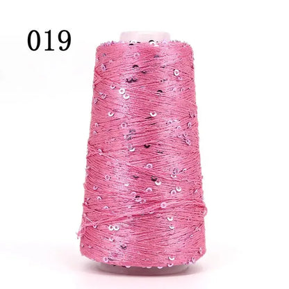 50g Summer Ice Silk Mercerized Yarn Special Sequin Yarn DIY Hand Woven