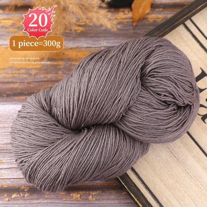 300g Alpaca Wool Yarn in Multiple Optional Colors, Used for Knitting