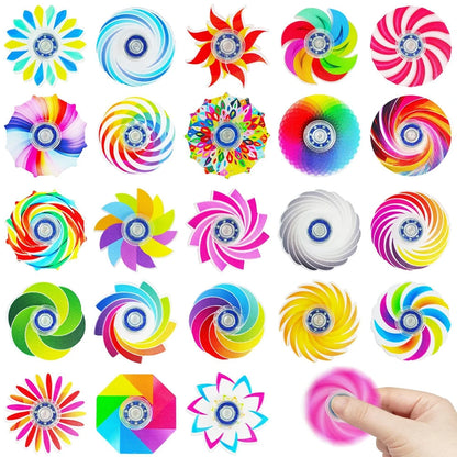24PCS Mini Fidget Spinners Anxiety Stress Relief Sensory Toys for ADHD