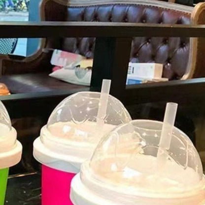 ML Quick-Frozen Slushy Maker Cup with Lid Slushy Cup For Homemade