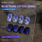 PERPECT COLOR Blue Tears Cat Eye Series, 3 Colors 1pc/3g Unique Blue
