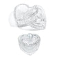 1pcs Pink Crystal Glass Dappen Dish Acrylic Powder Liquid Holder