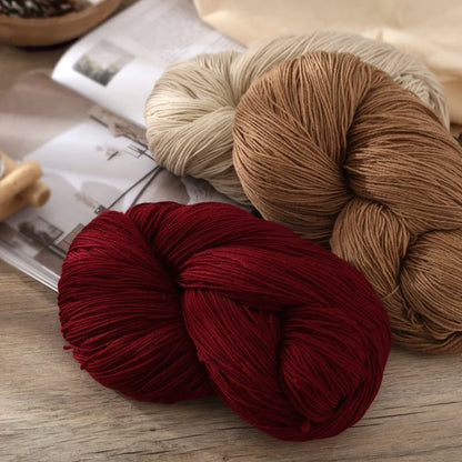 300g Alpaca Wool Yarn in Multiple Optional Colors, Used for Knitting