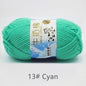 50Gram/Set Milk Cotton Yarn Crochet Line High-quality 5 Strand Milk