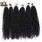 BOL Natural Curly Hair Extensions Long Synthetic Jerry Curly Bundles