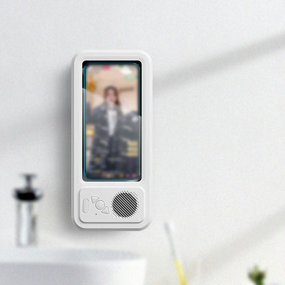 Wall Mounted IPX4 Waterproof Speaker Stand for Bath Phone Holder
