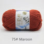 50Gram/Set Milk Cotton Yarn Crochet Line High-quality 5 Strand Milk