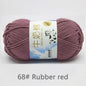 50Gram/Set Milk Cotton Yarn Crochet Line High-quality 5 Strand Milk