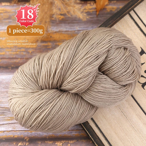 300g Alpaca Wool Yarn in Multiple Optional Colors, Used for Knitting
