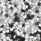 100/200/400pcs 6x9mm Solid Color Large Hole Pony Beads DIY Jewelry