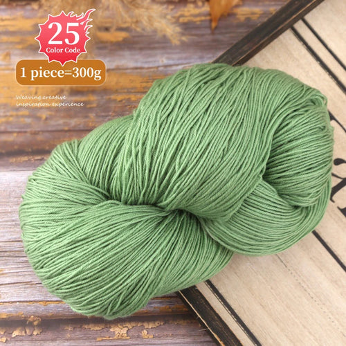 300g Alpaca Wool Yarn in Multiple Optional Colors, Used for Knitting