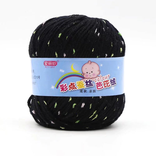 High Quality Worsted Wool Thread Colorful Eco-dyed Needlework Baby