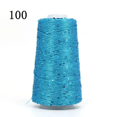 50g Summer Ice Silk Mercerized Yarn Special Sequin Yarn DIY Hand Woven