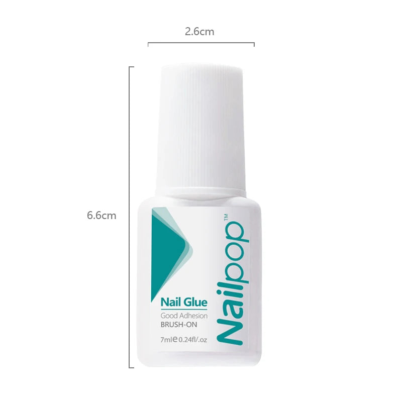 Nailpop Nail Glue for False Tips Glitter Acrylic Nail Art Adhesive