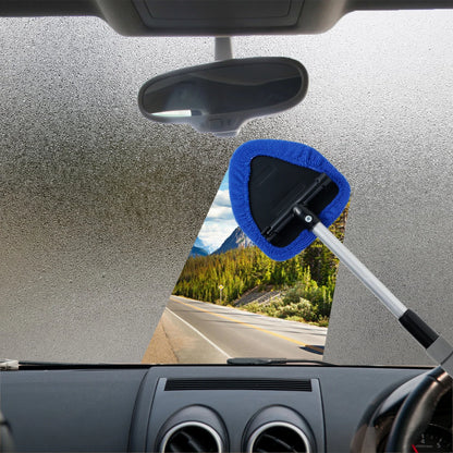 Window Scraping Mist Eliminator Microfiber Car Window Cleaner