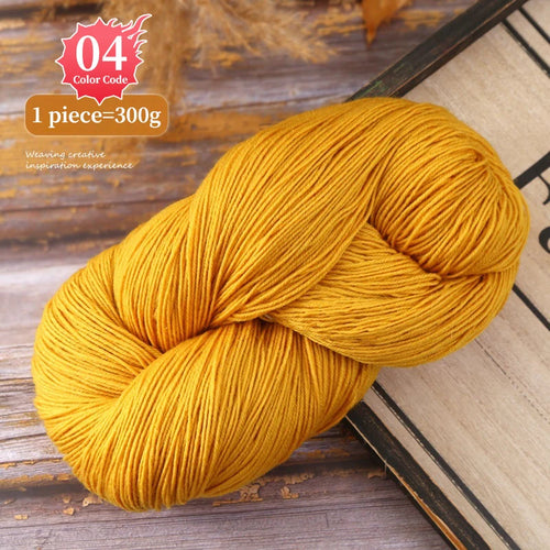 300g Alpaca Wool Yarn in Multiple Optional Colors, Used for Knitting