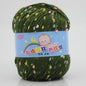High Quality Worsted Wool Thread Colorful Eco-dyed Needlework Baby