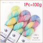 1Pc 100g/roll Merino Wool Yarn Handmade Dyed Wool Yarn Soft Sweater