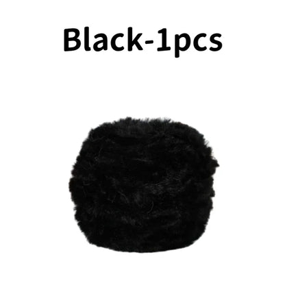 1 Skein 100 Grams Super Soft Fur Yarn Chunky Fluffy Faux Fur Yarn