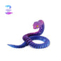 New 30cm 3D Printed Snake Decoration 3D Printed Animals Desk