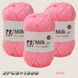 150g milk yarn handmade medium coarse DIY weaving yarn ball for