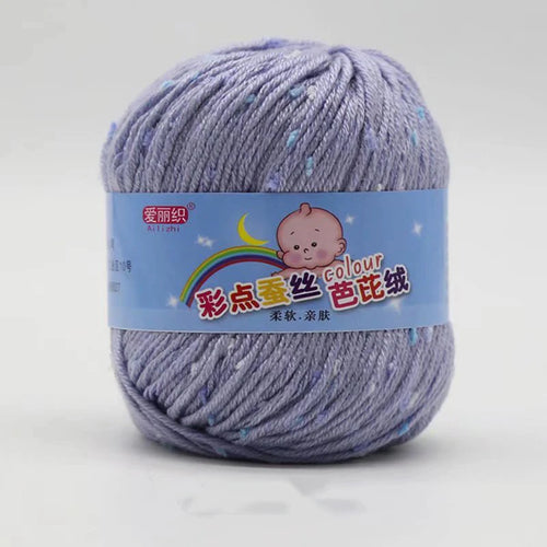 High Quality Worsted Wool Thread Colorful Eco-dyed Needlework Baby