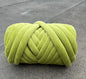 1KG 1000G Super Velvet Chunky Yarn Thick Bulky Giant Thread White Bag