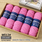 500g alpaca wool yarn, coarse yarn, hand woven to make warm and