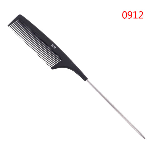 Professional Anti Static Pointed Tail Hair Styling Comb Hair Dye Brush