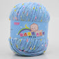 High Quality Worsted Wool Thread Colorful Eco-dyed Needlework Baby