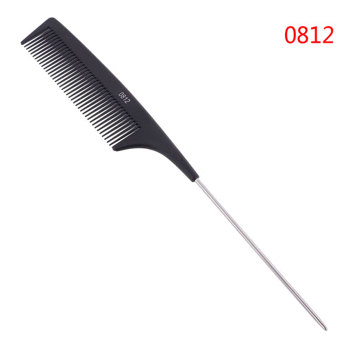Professional Anti Static Pointed Tail Hair Styling Comb Hair Dye Brush