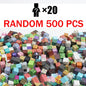 10-500PCS Magnetic Building Blocks Toy DIY Magnet Set Bricks Mini