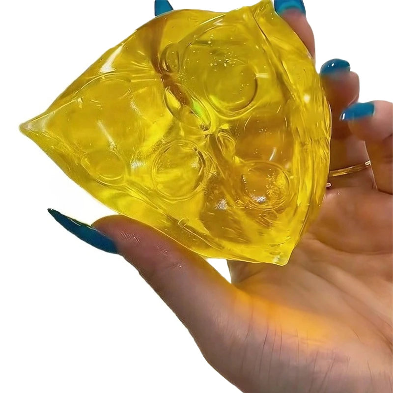 Squishy Honey Cheese Square Fidgets Toys Super Soft Mochi Cheese