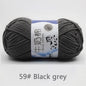 50Gram/Set Milk Cotton Yarn Crochet Line High-quality 5 Strand Milk