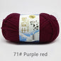 50Gram/Set Milk Cotton Yarn Crochet Line High-quality 5 Strand Milk