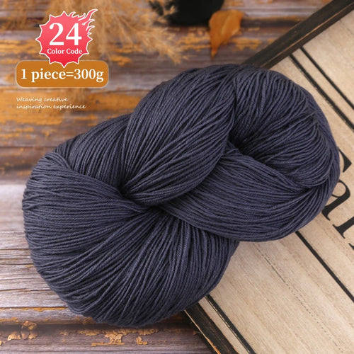 300g Alpaca Wool Yarn in Multiple Optional Colors, Used for Knitting
