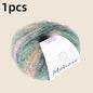 Gradient Mohair Soft Cotton Yarn DIY Crochet Hand Knitting Yarn