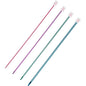 11 Size Tunisian Afghan Crochet Hooks Knit Needles Multicolor Aluminum