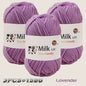 150g milk yarn handmade medium coarse DIY weaving yarn ball for