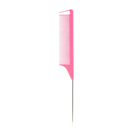 10pcs Hair Parting Ring Set with 3 Steel Rat Tail Braiding Combs,